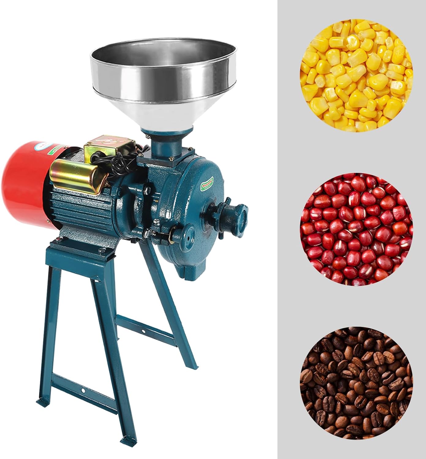 Getreidemühle, Grün, 2200 Watt