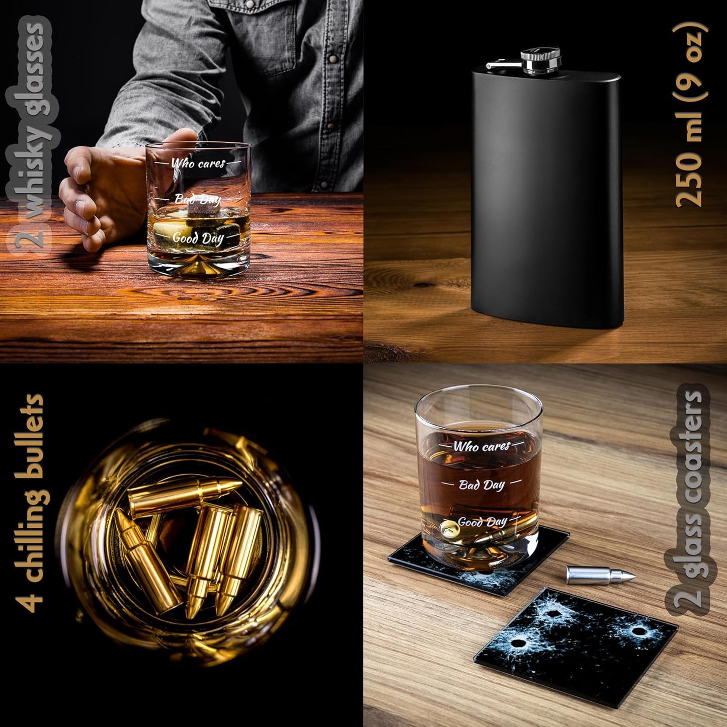 Guitar Whisky Set – Who Cares