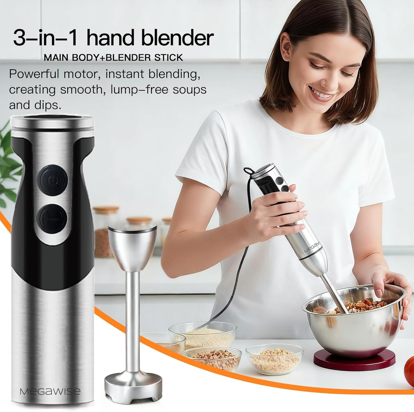 Stabmixer Set, 5 in 1