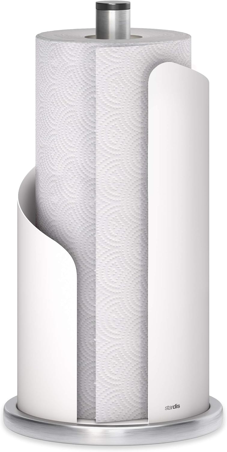 Halter für Küchenrolle, Weiss