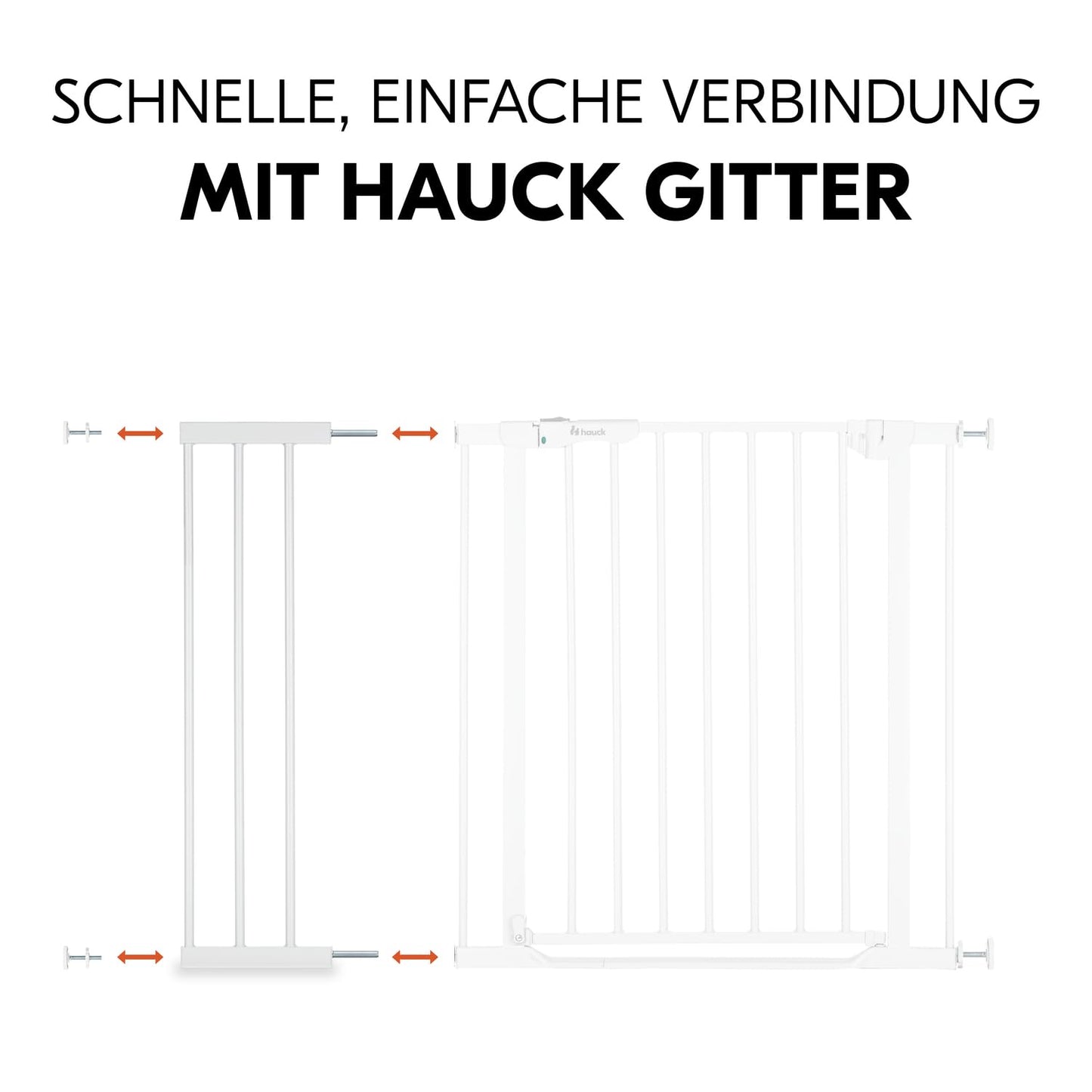 Safety Gate Extension, White 21 cm