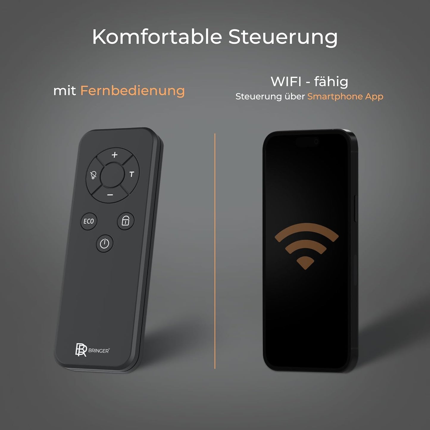 Infrarotheizung mit Smart Thermostat, Weiß 750W