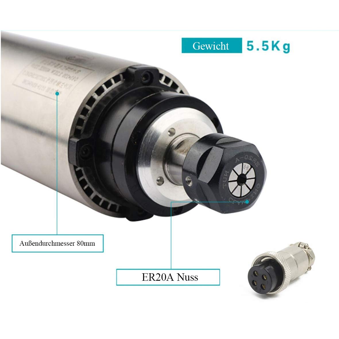 CNC Spindelmotor Set
