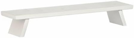 Schwibbogenfensterbank, Weiss Breite: 7.5 cm - Höhe: 11 cm - Länge: 70 cm