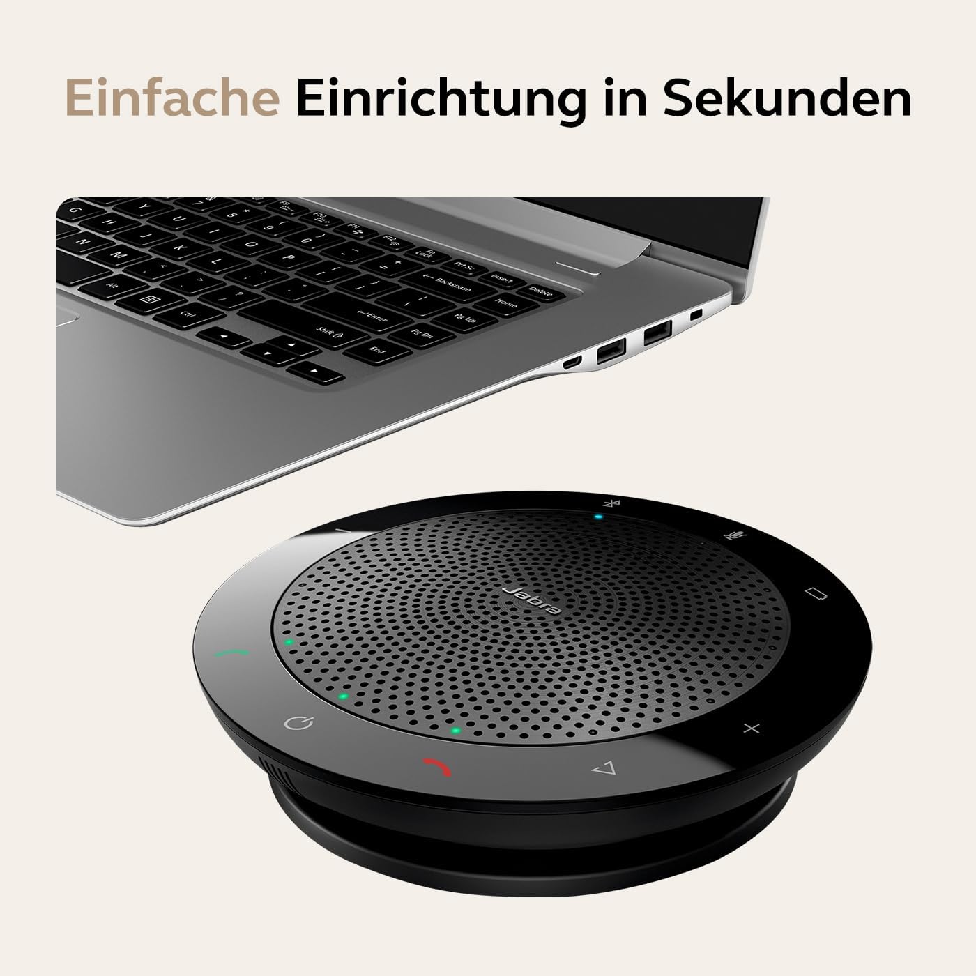 Konferenzlautsprecher Speak 510 mit USB-Anschluss, Speak 510 Alle Plattformen Unified Communications