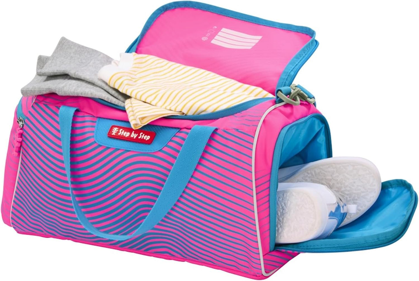 Sporttasche Kolibri Kaja, Kolibri Kaja - Blau-rosa