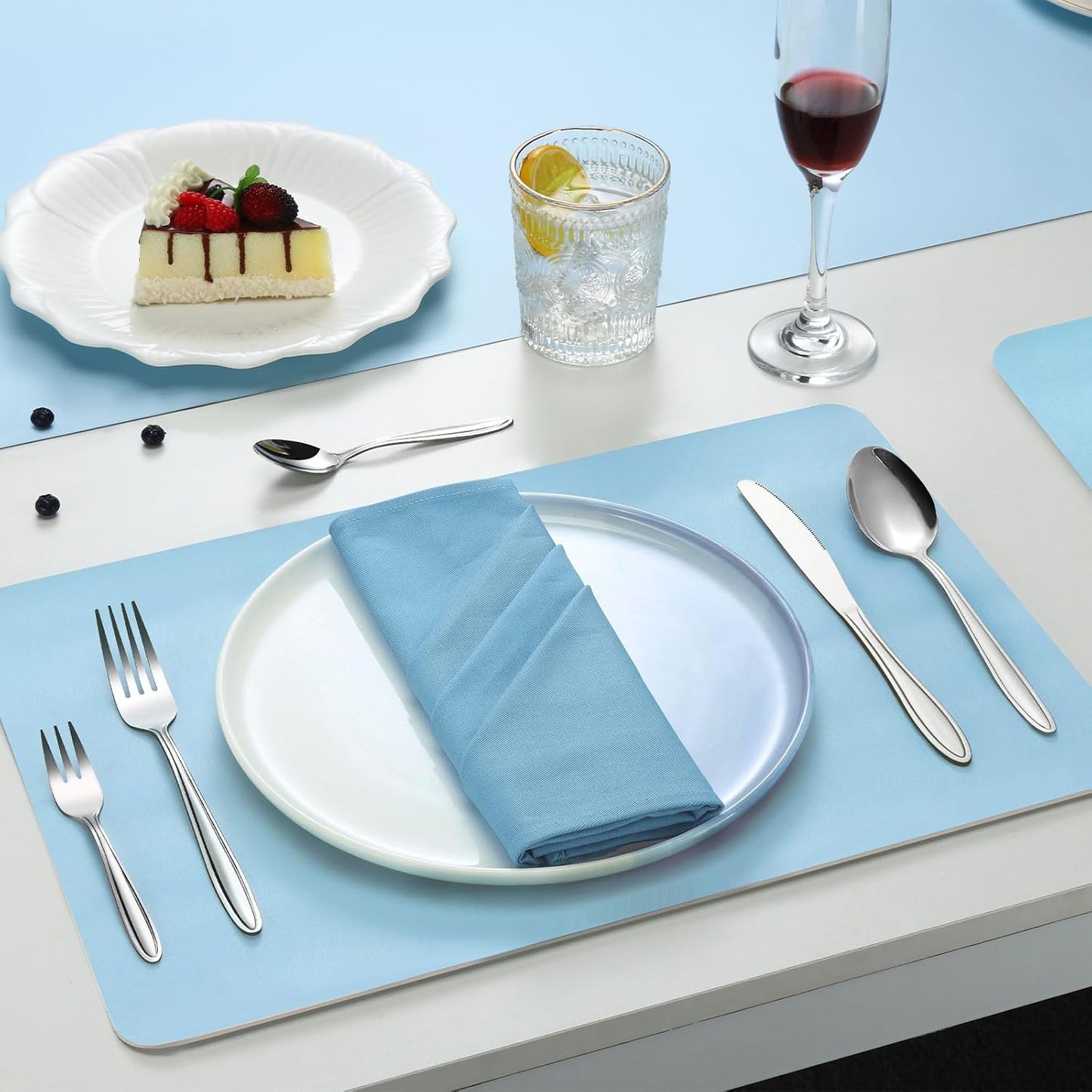 30-teiliges Besteckset für 6 Personen, Schmaler Griff 30