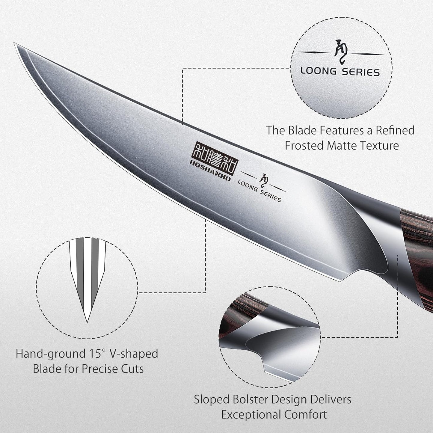 6er-Set Steakmesser, 4.4"