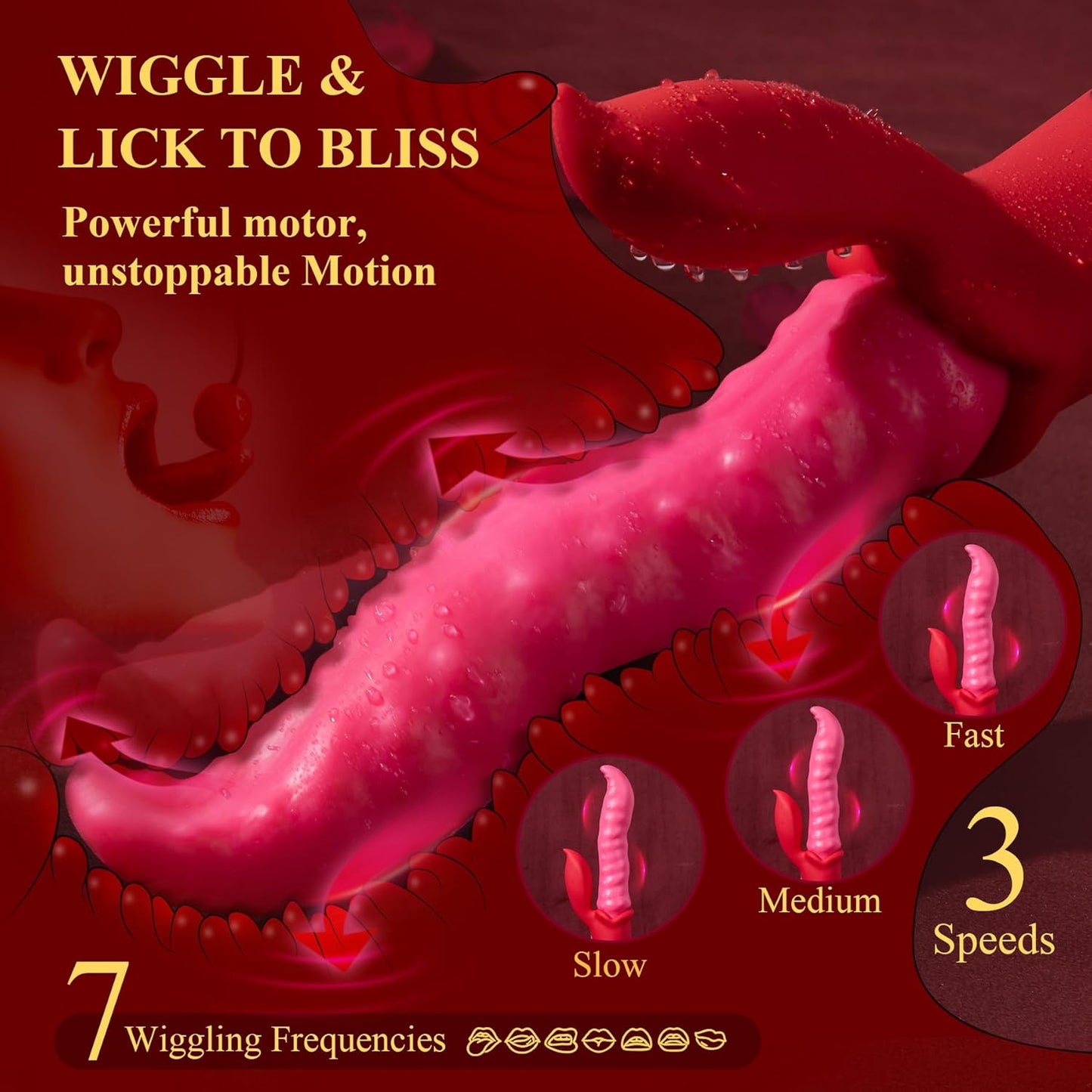 3-in-1 Vibrator für Frauen mit 10 Funktionen, Vibratorensets für frauen