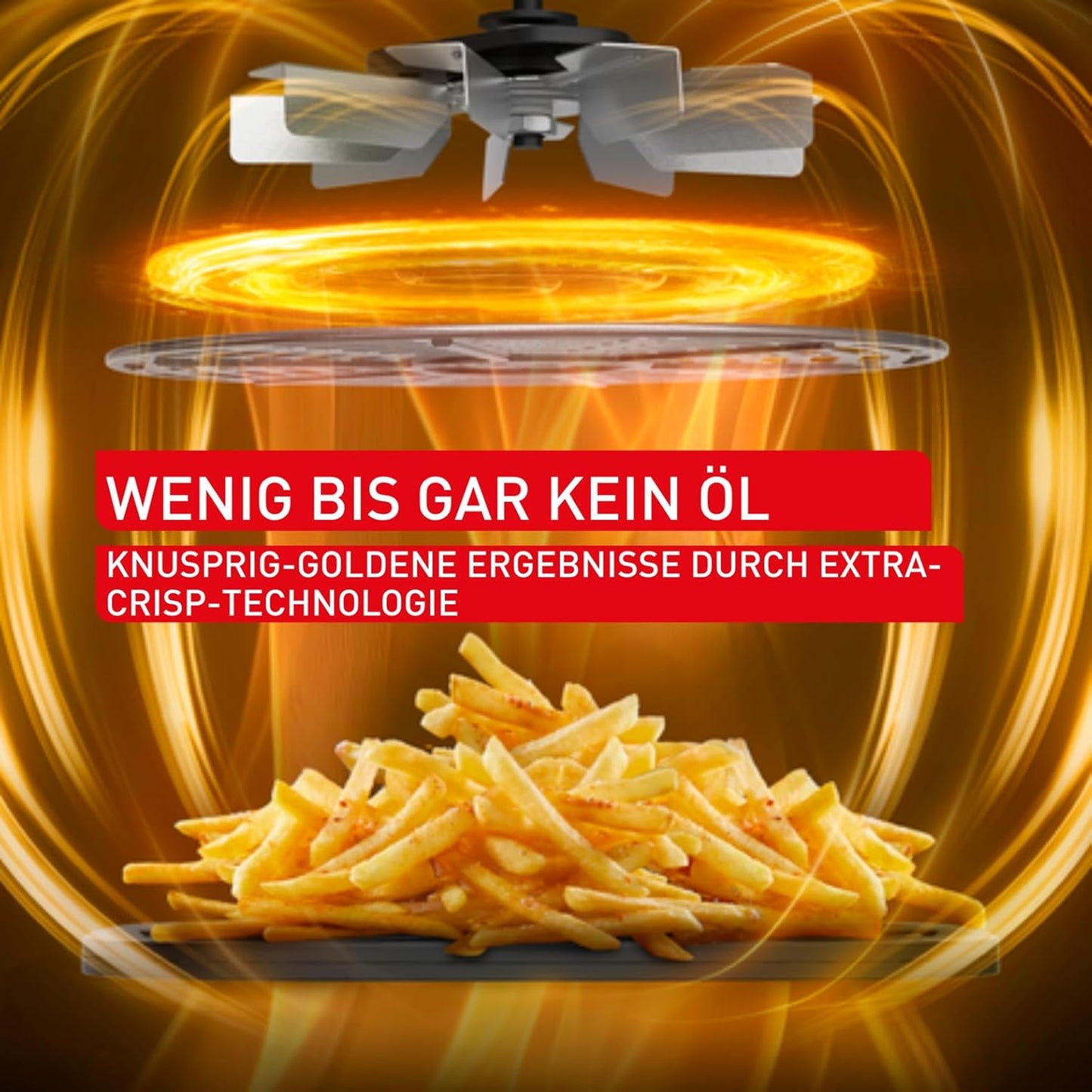 Dual Easy Fry Heissluftfritteuse, Dual Basket 11 L