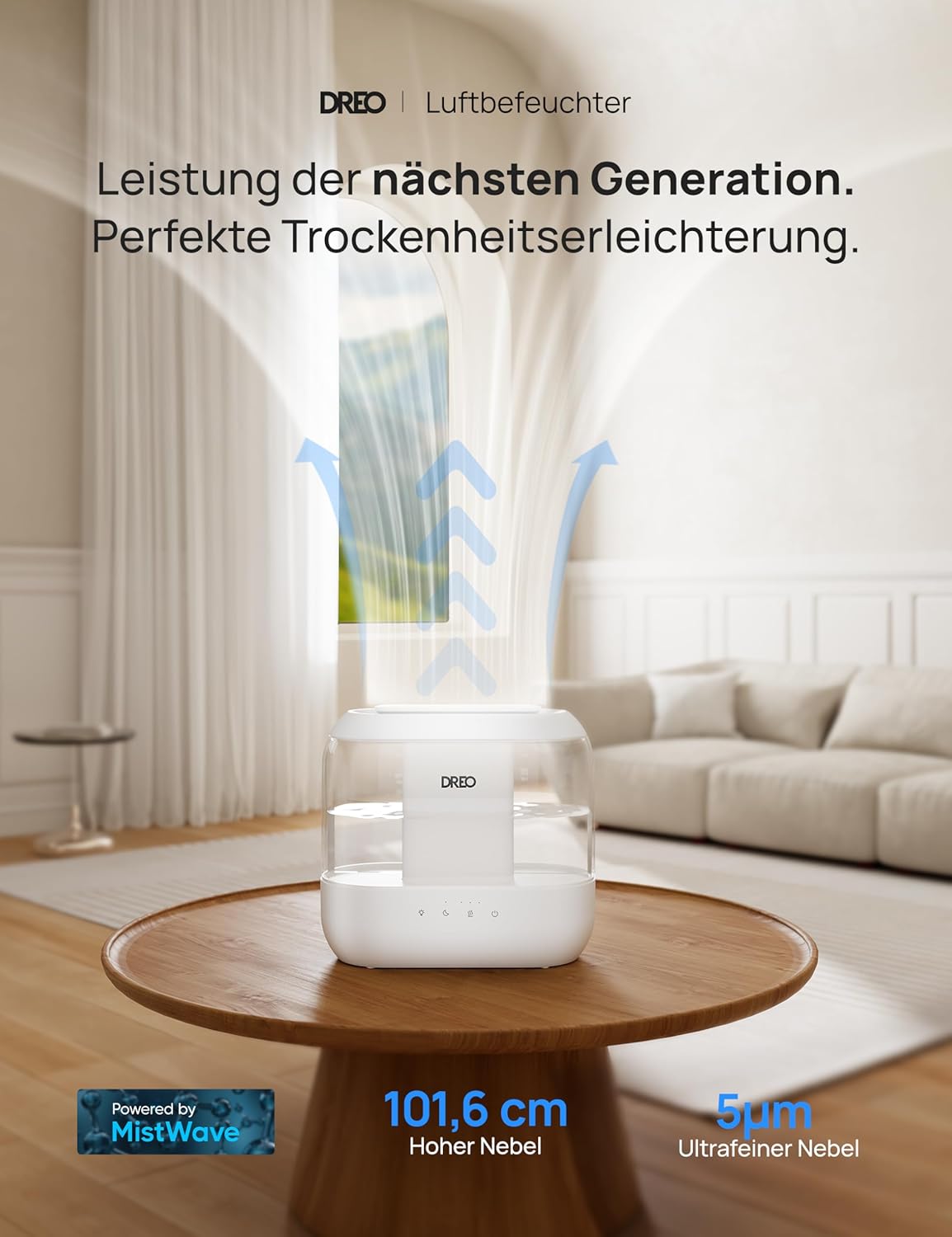 Ultraschall Raumbefeuchter