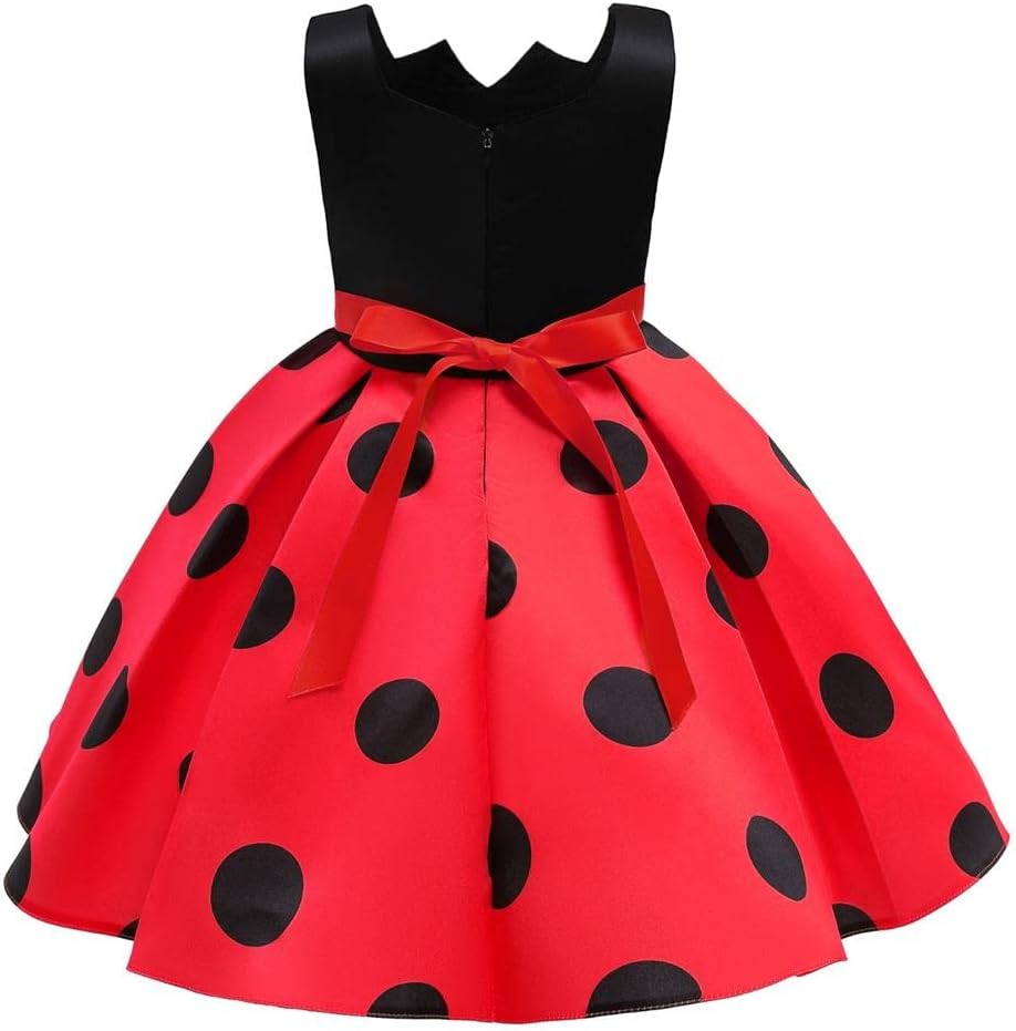 Ladybug Kostüm, Rot (mit Zubehör) 2-3 Jahre