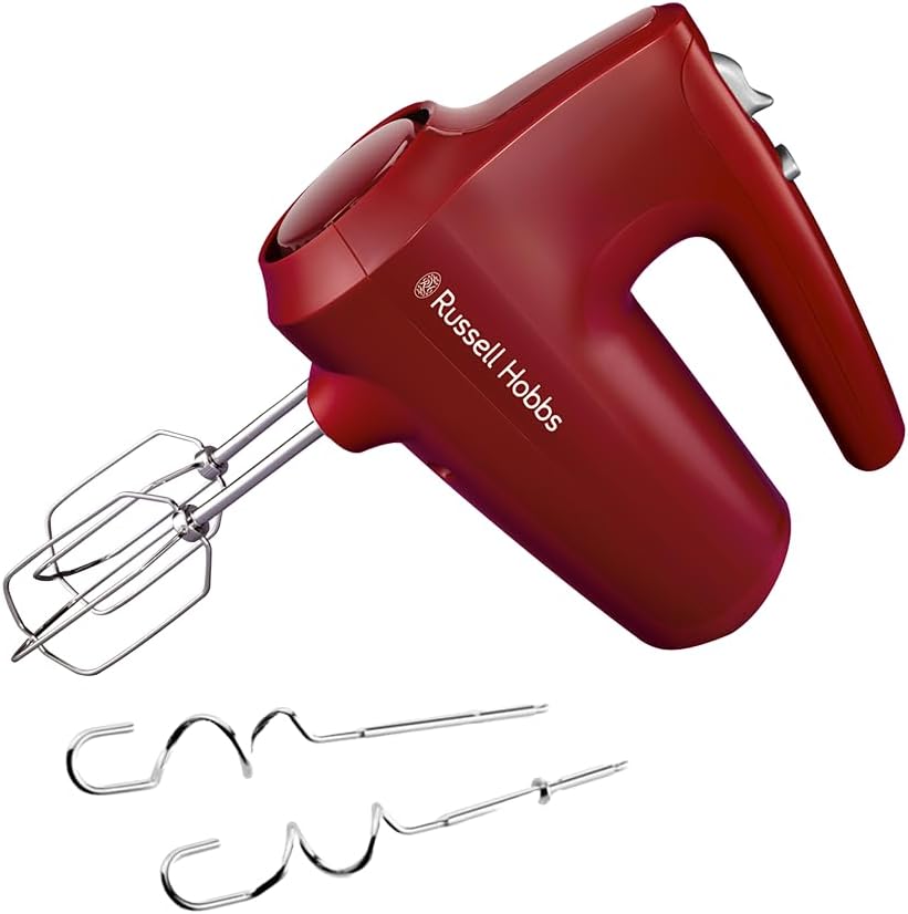 Handmixer Desire Red mit 5 Geschwindigkeitsstufen, Rot
