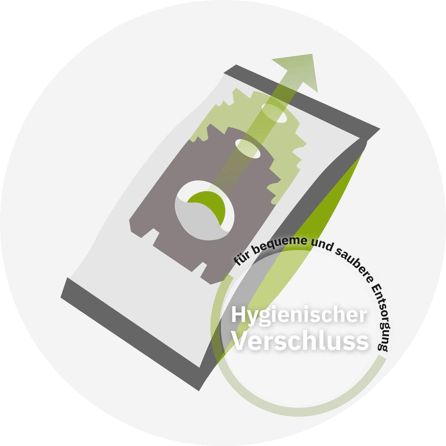 Staubsaugerbeutel für Vorwerk Tiger VT, 10 Beutel