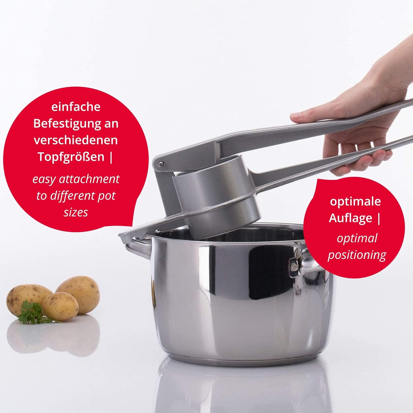 Spätzlechef 61202260, Silber/Traditionelle Lochung