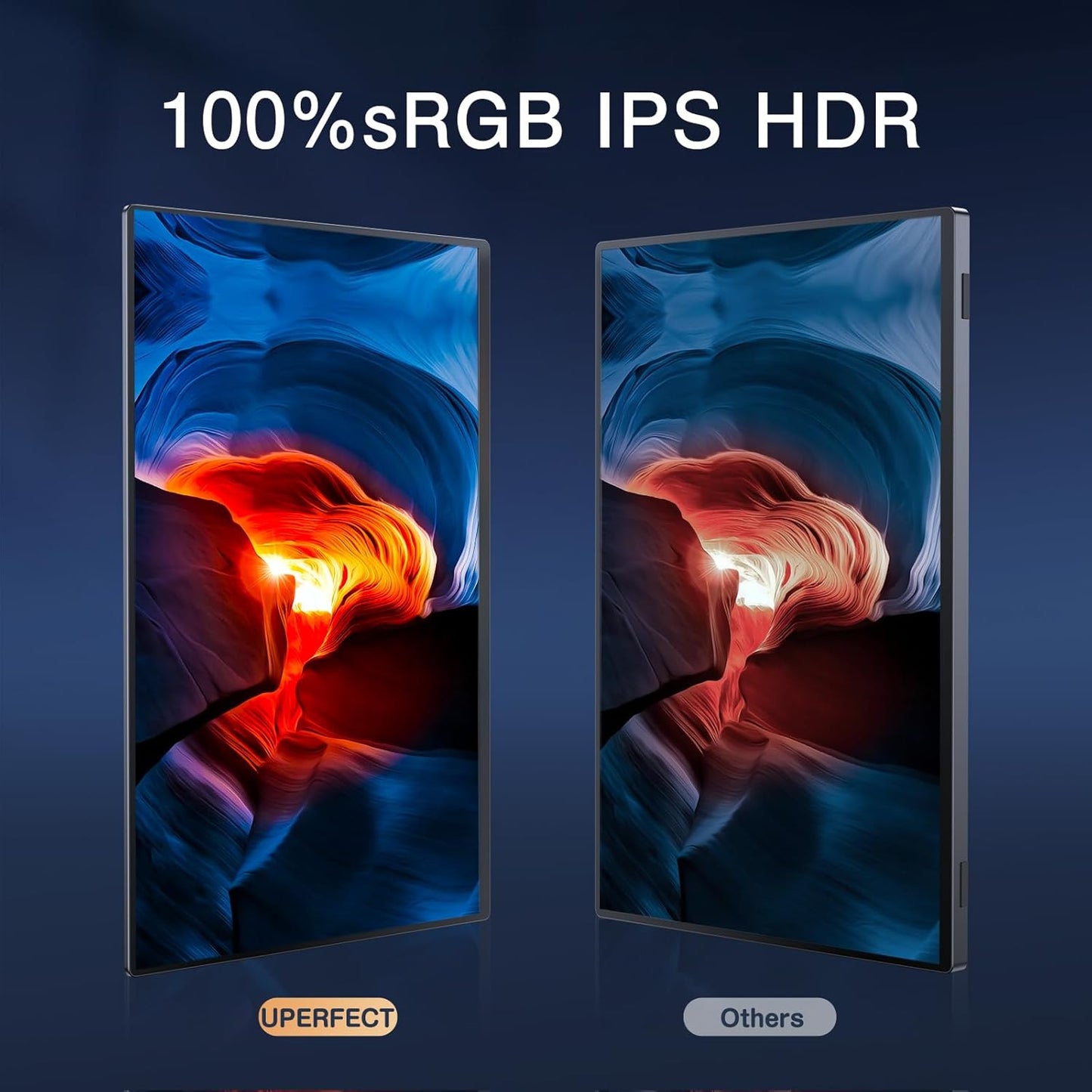 Tragbarer 2.5K IPS-Monitor 16 Zoll, 16 Zoll 2.5K