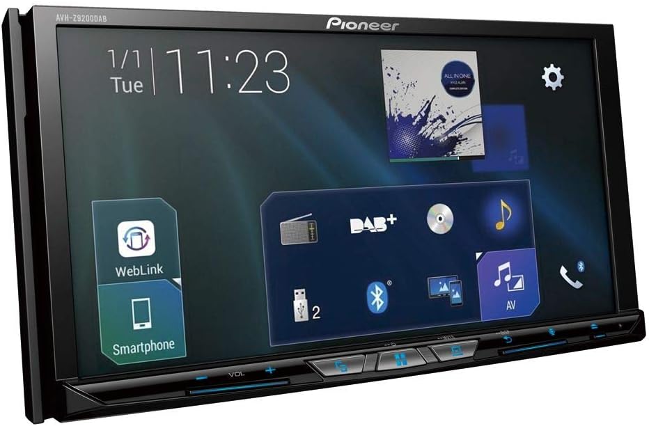 AVH-Z9200DAB 2-DIN-Multimedia Player mit Touchscreen, Single