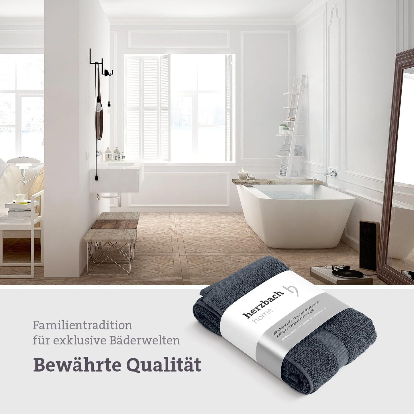 2er-Pack Badvorleger, 50 x 80 cm (Rechteckig) 2er Pack Anthrazit