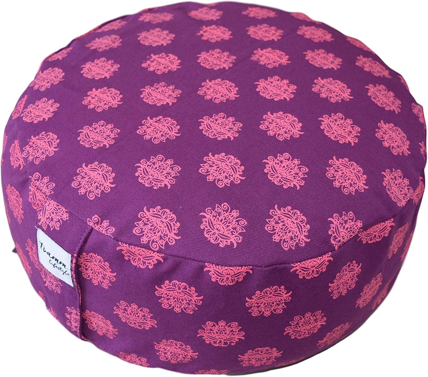 Meditationskissen, Aubergine
