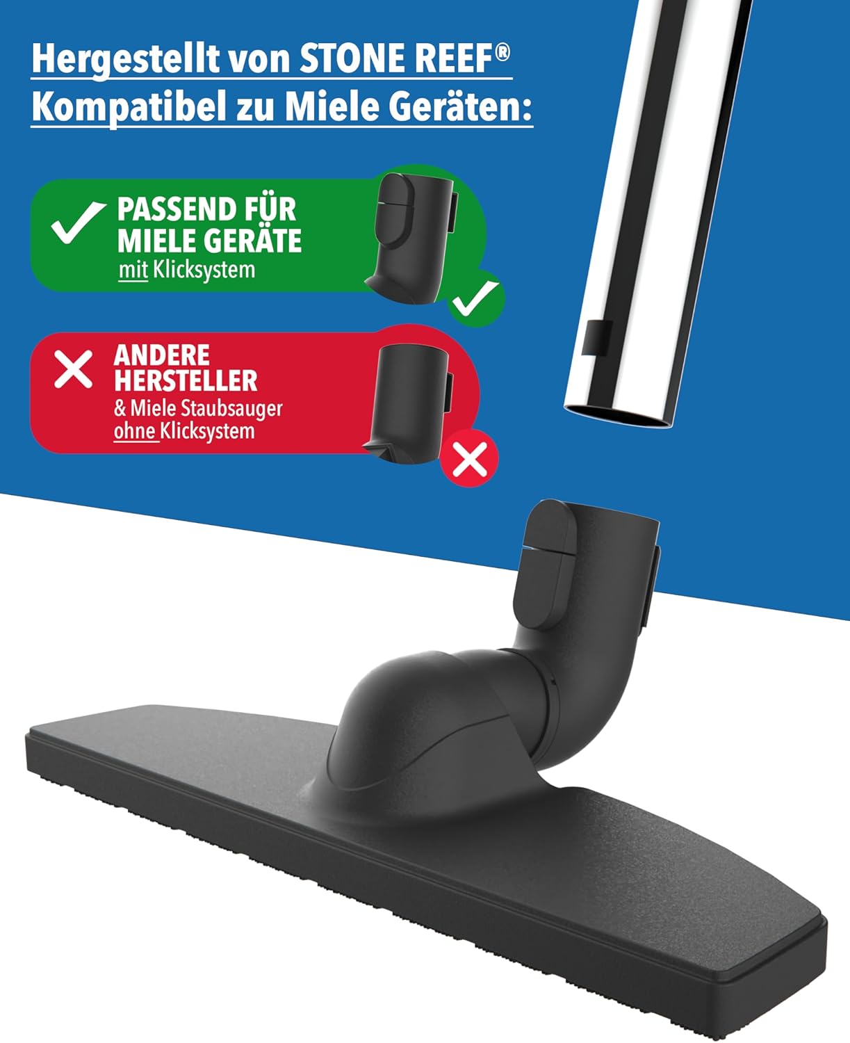 Parkettbürste für Miele Staubsauger, Parkettbürste für Miele