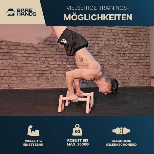 Liegestützgriffe Gr. XL, Modell XL - Hell