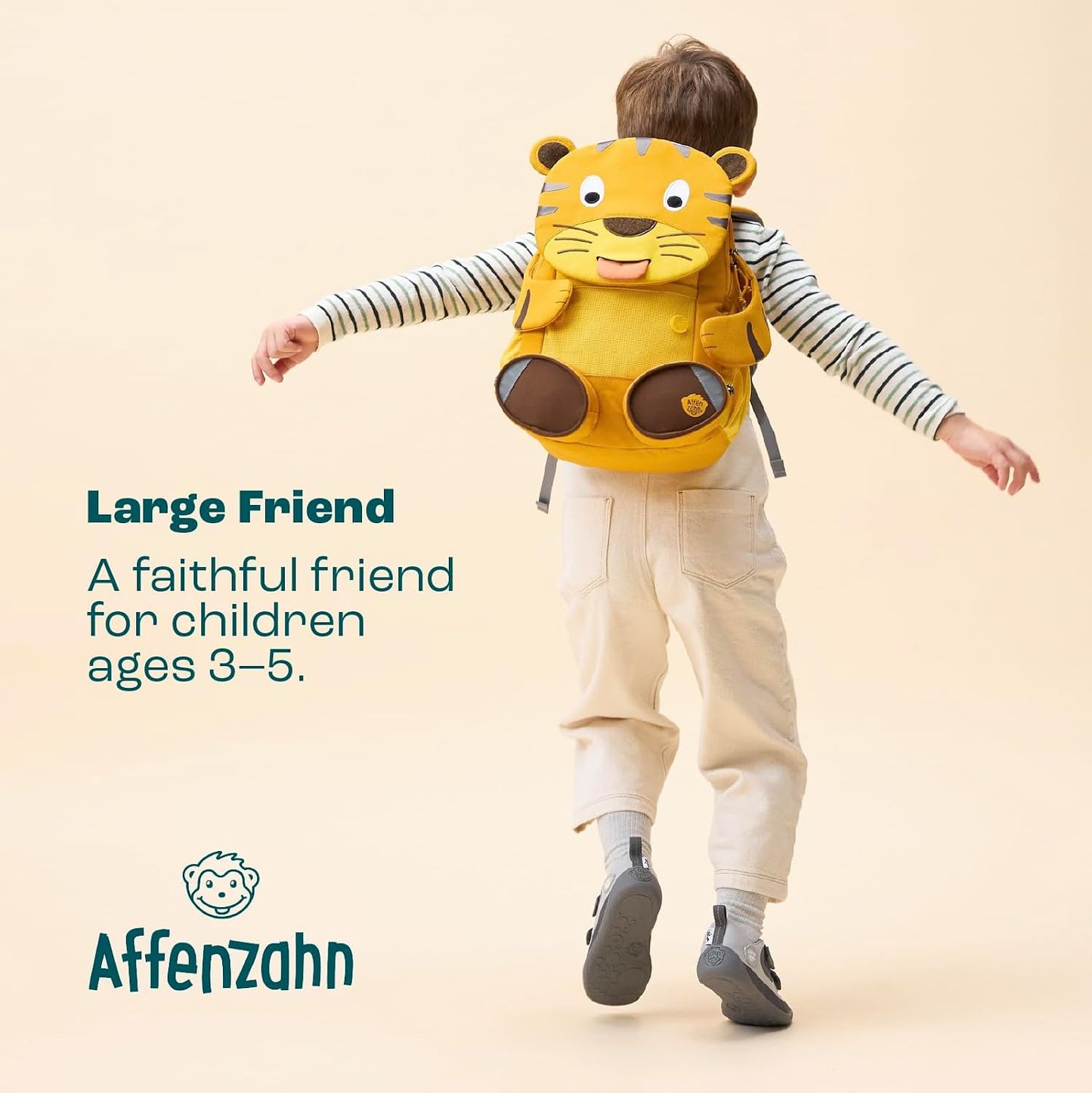 Kindergartenrucksack Grosser Freund, 8 L Gelb