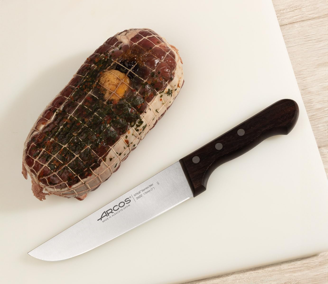 Fleischermesser Serie Atlantico, 170 mm Braun