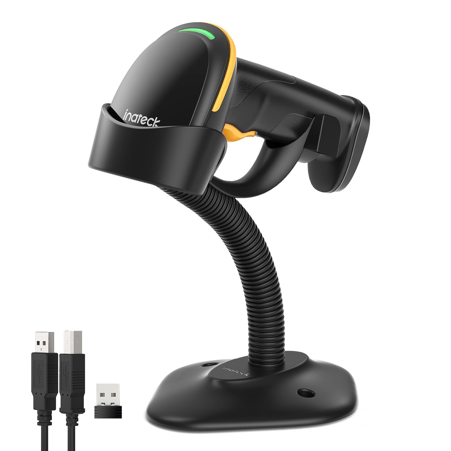 2D-Barcode-Scanner BCST-35 mit Ständer, Scanner + Ständer