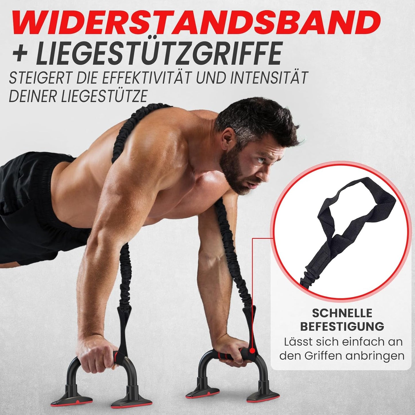 7-in-1 Bauchmuskeltrainer Set, 1 Schwarz 7-in-1