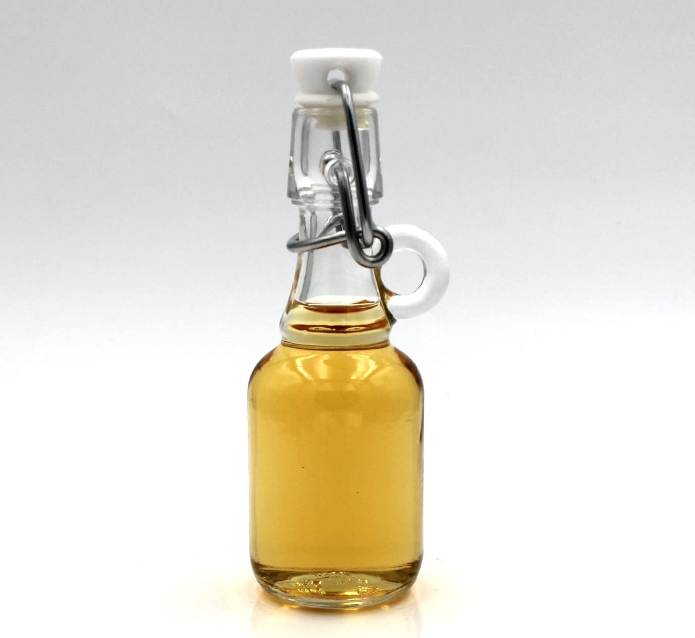 Mini-Bügelflaschen-Set (48 Stück, 40 ml), Weiss - Bügelverschluss 48 Stück/40ml