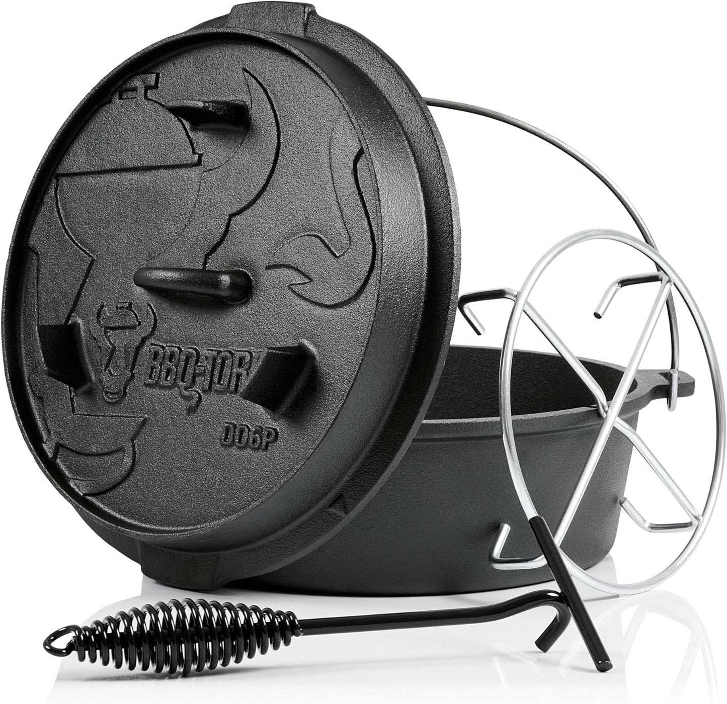 Dutch Oven DO6P Premium Serie, 7,3L, 7,3 Liter (DO6P) Topf Ohne Füsse