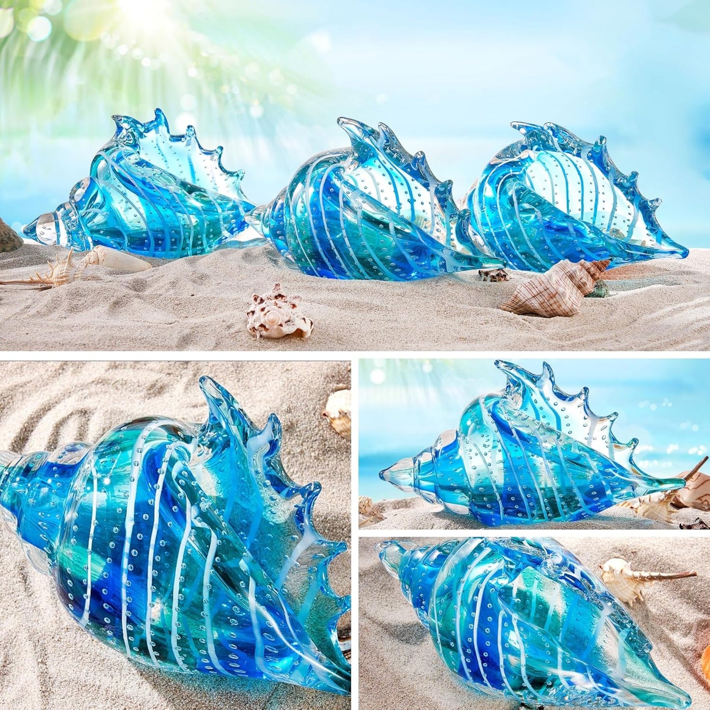 Glasmuschelfigur Conch 2, Conch 2