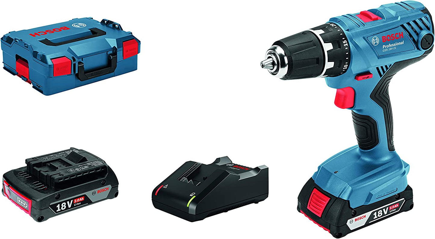 Akku-Bohrschrauber GSR 18V-21 Professional, 18Volt