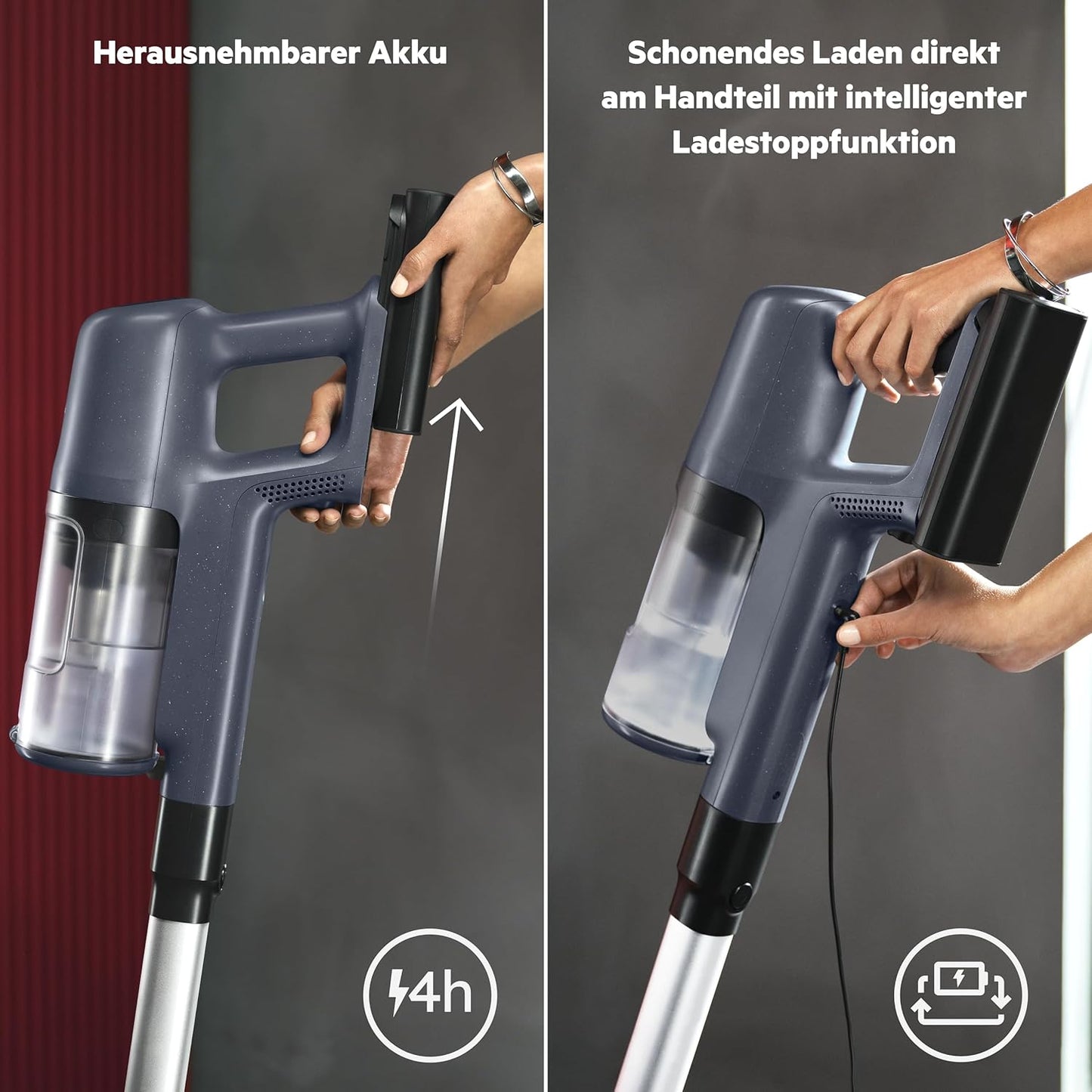 Akkustaubsauger Serie 6000 AP61CB21DB, Blau, Serie 6000 AP61CB21DB