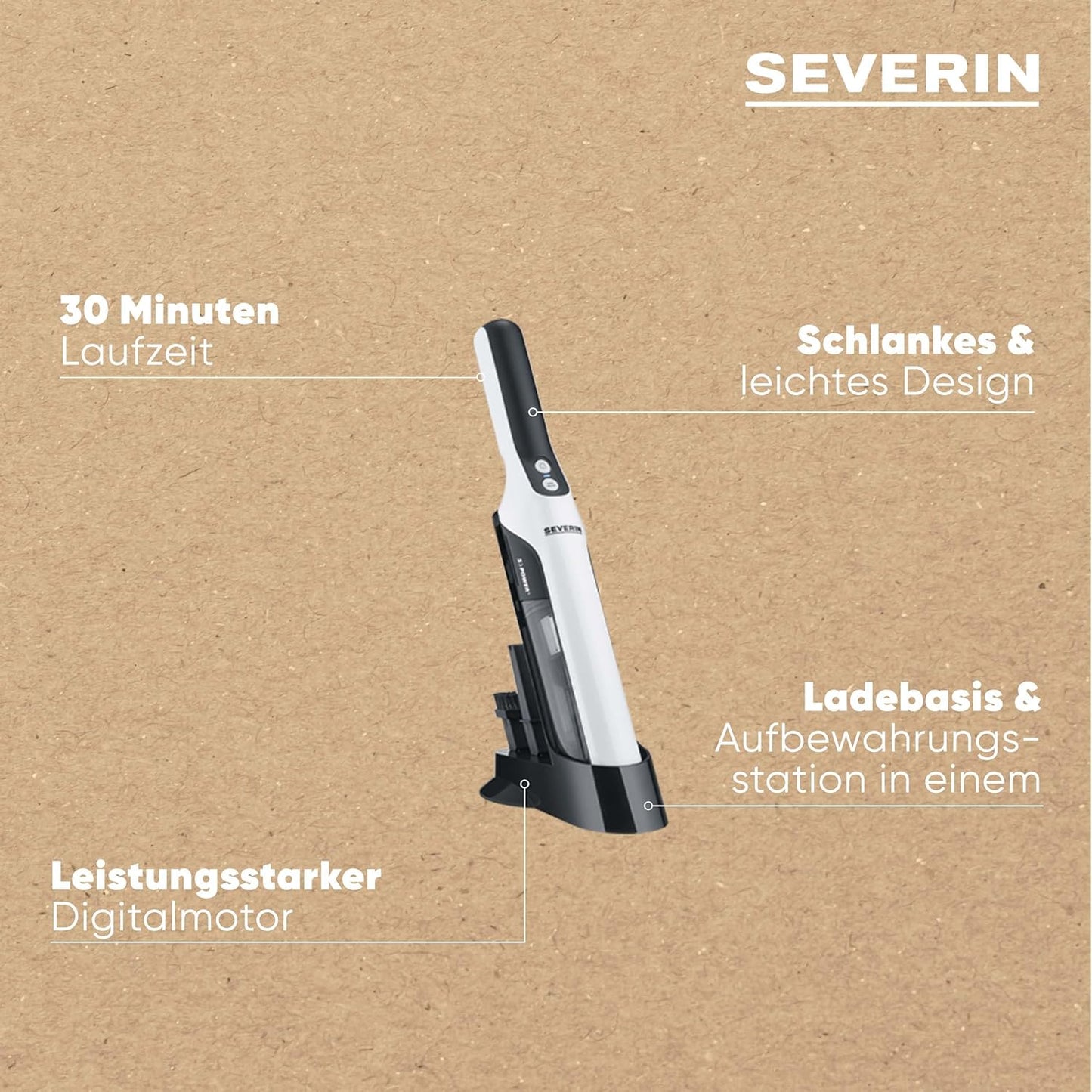 Kabelloser Handstaubsauger HV 7140 für Tierhaare, Handstaubsauger, Neues Design