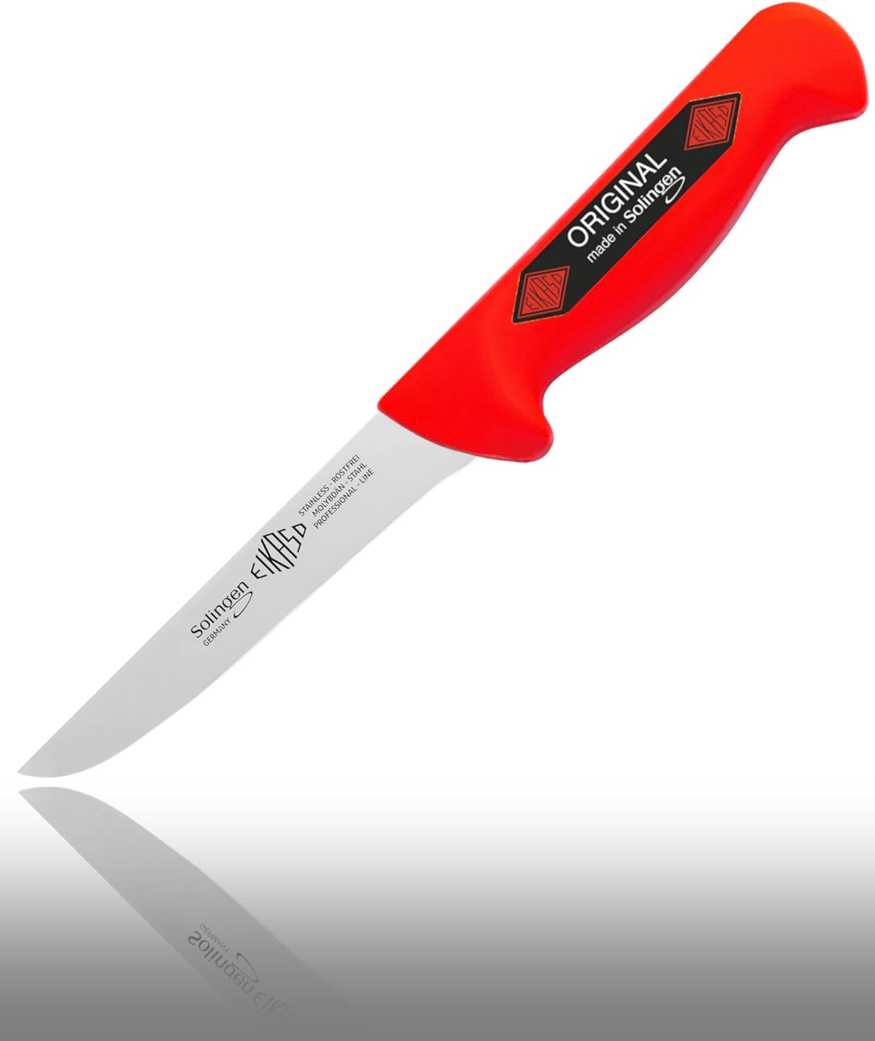 6-Teiliges Profi Messer Set, Rot