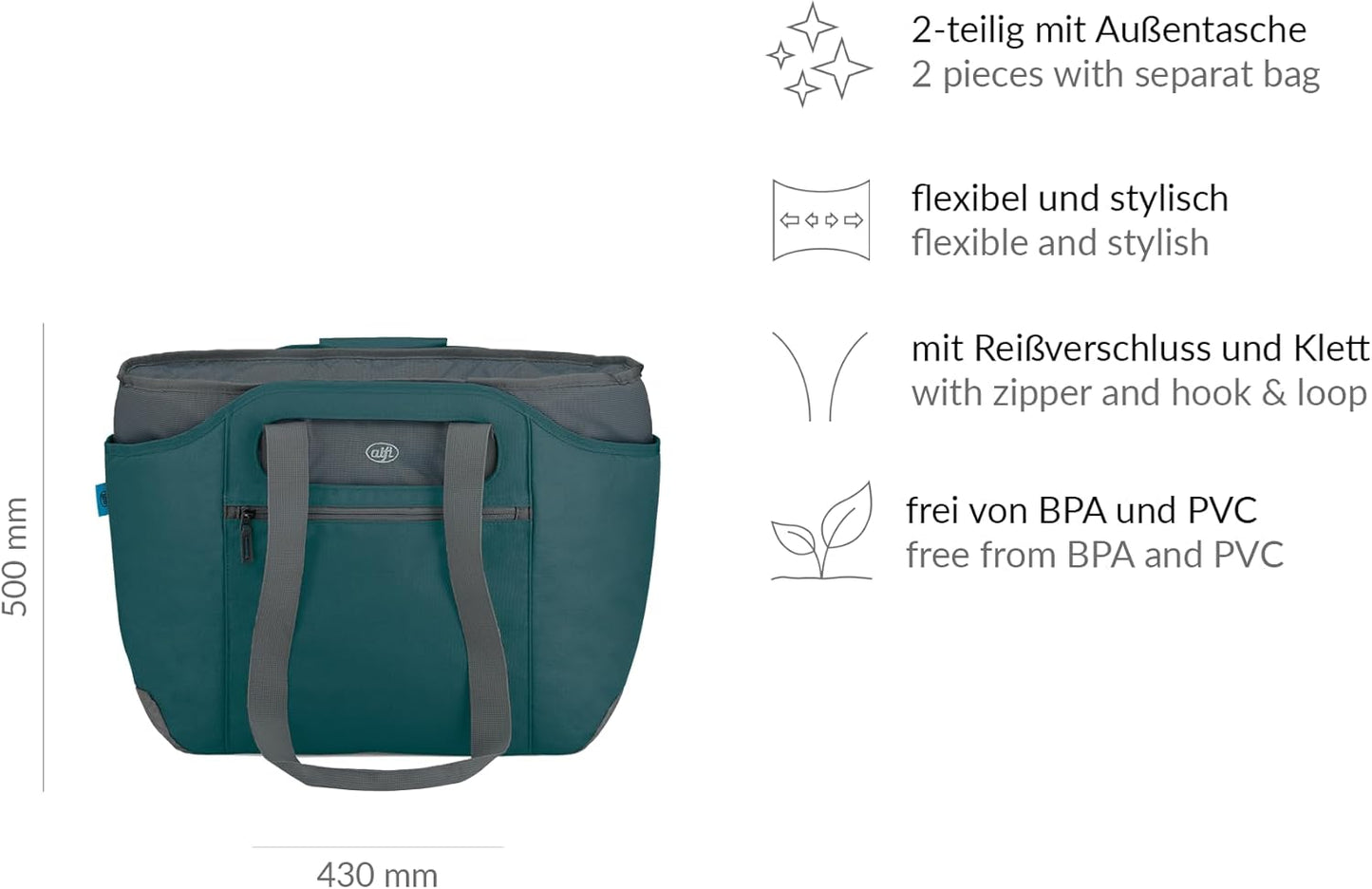 Iso Bag, Sea Pine