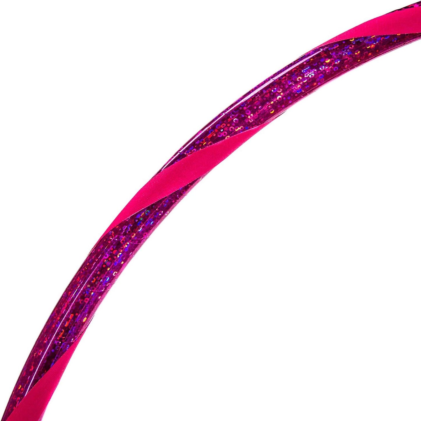 Hula Hoop Reifen für Kinder, Ø60cm Glitter-Pink-Pink