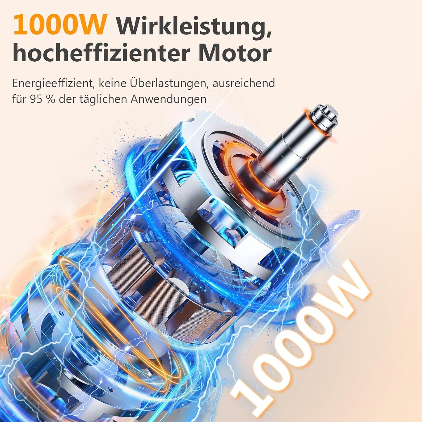 5-in-1 Stabmixer mit Zubehör