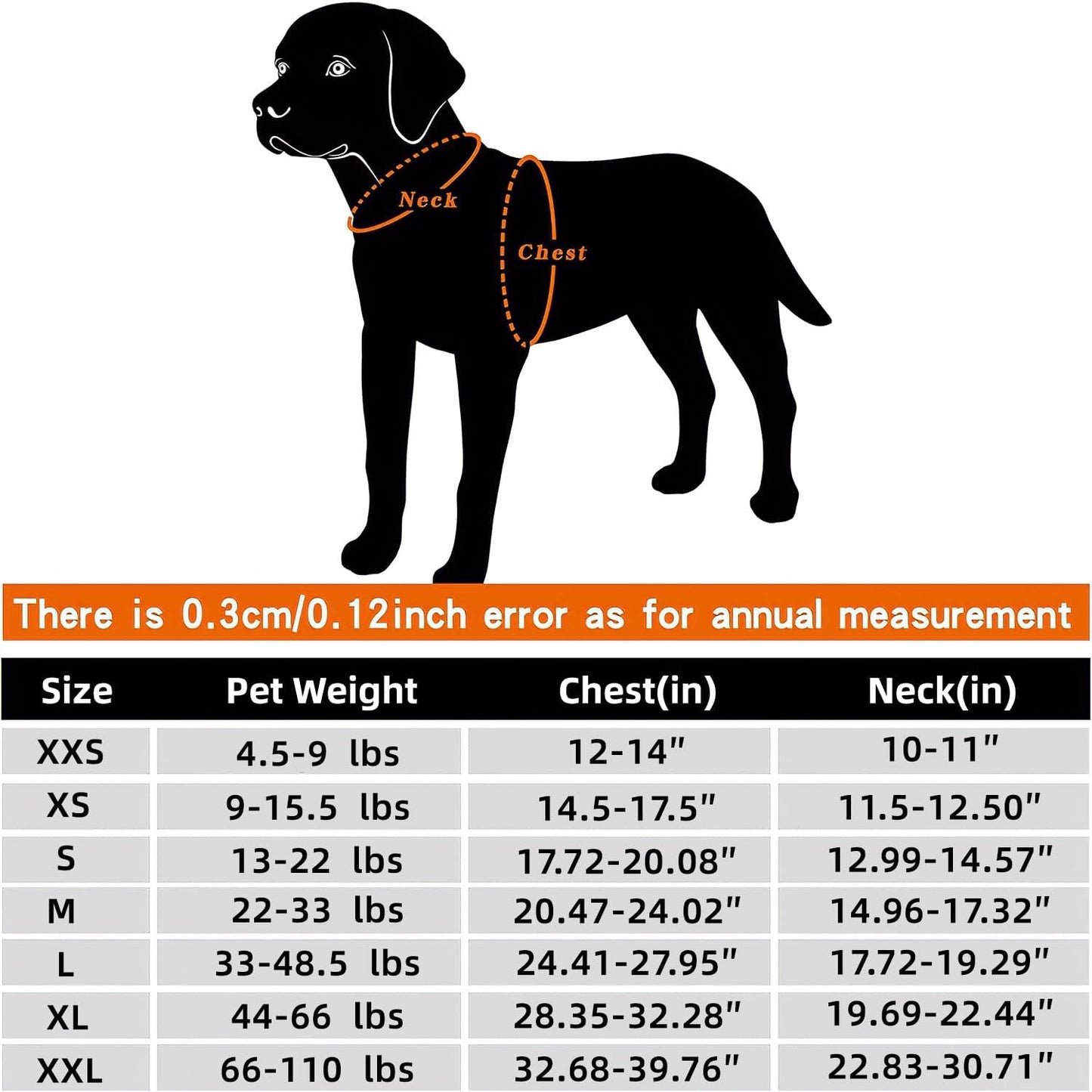 Hundekühlweste mit verstellbarem Reissverschluss, M(1er Pack) Orange