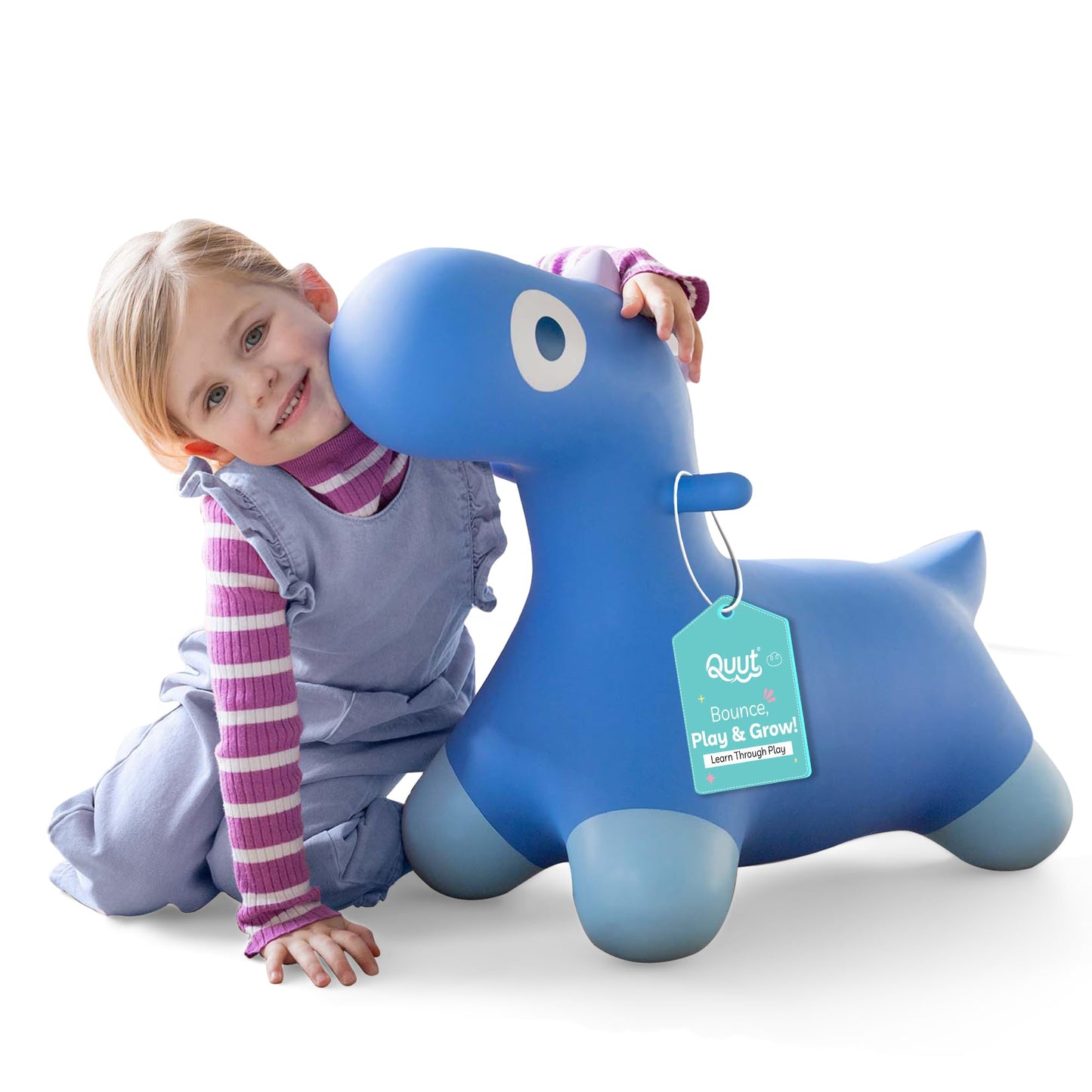 Hoppi - Bouncing Dino - Cosmic Blau, Hüpftier, Kosmisches Blau
