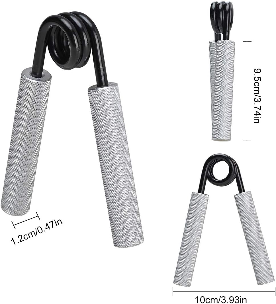 3er-Set Handgriff Trainer, Silber, Satz von 3