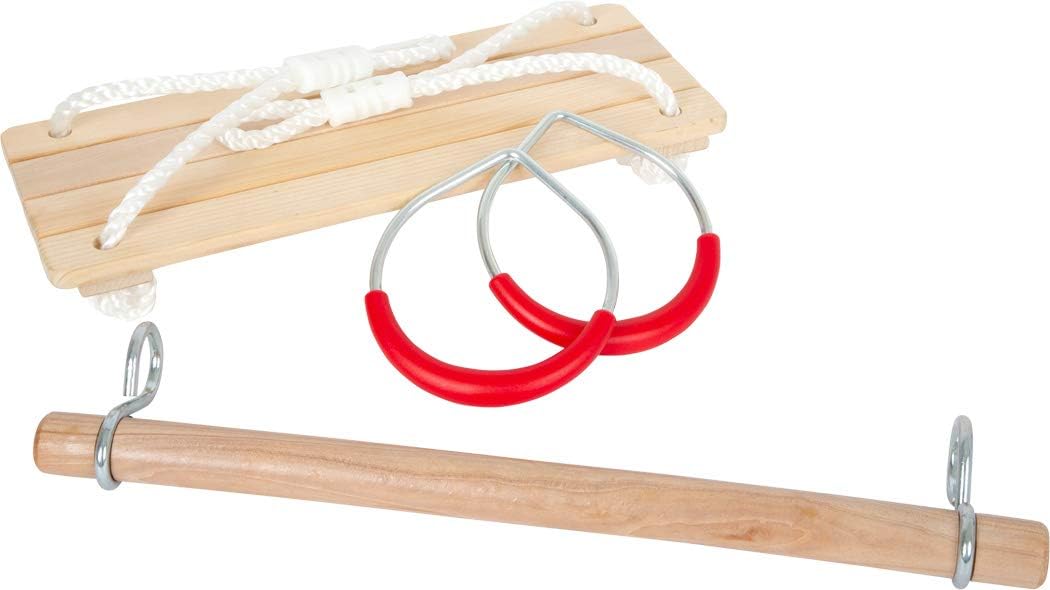 3 in 1 Schaukel-Set mit Brett, Trapez, Ringen, Schaukel-Set 3 in 1