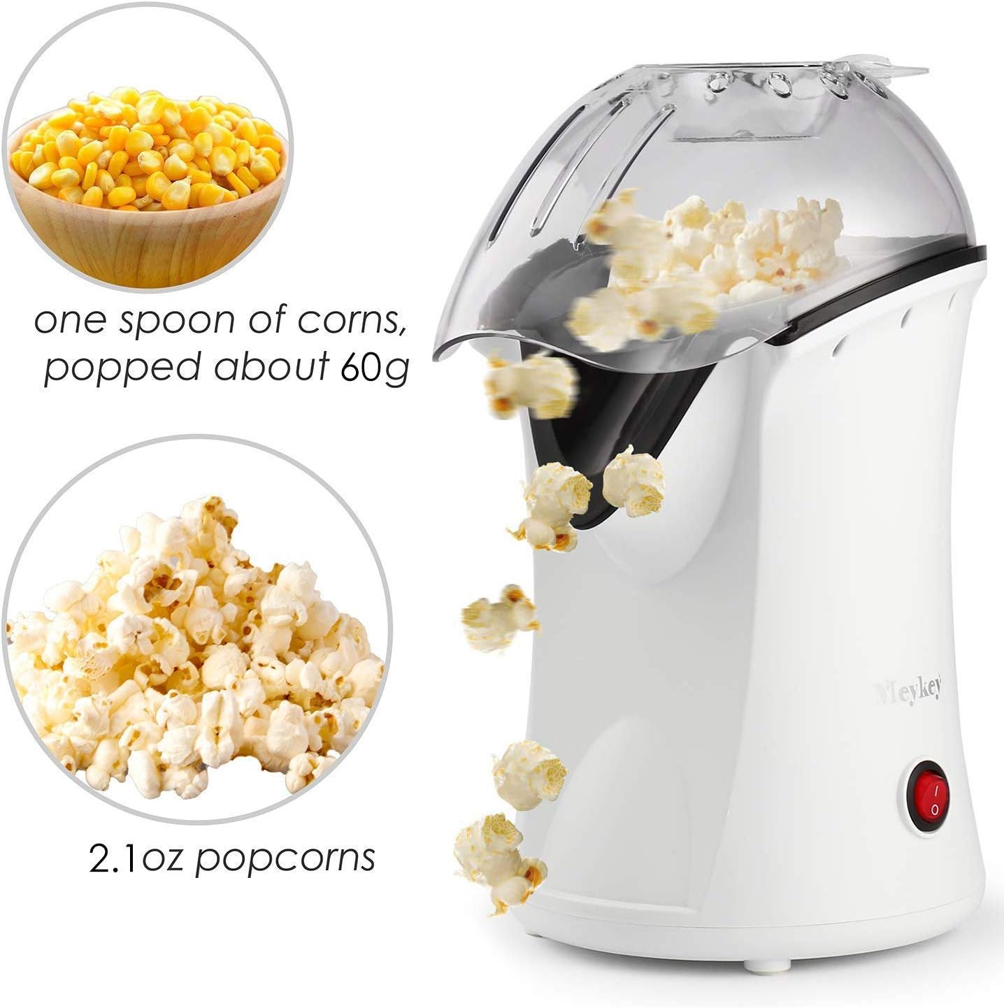 Popcornmaschine, 1200W-B