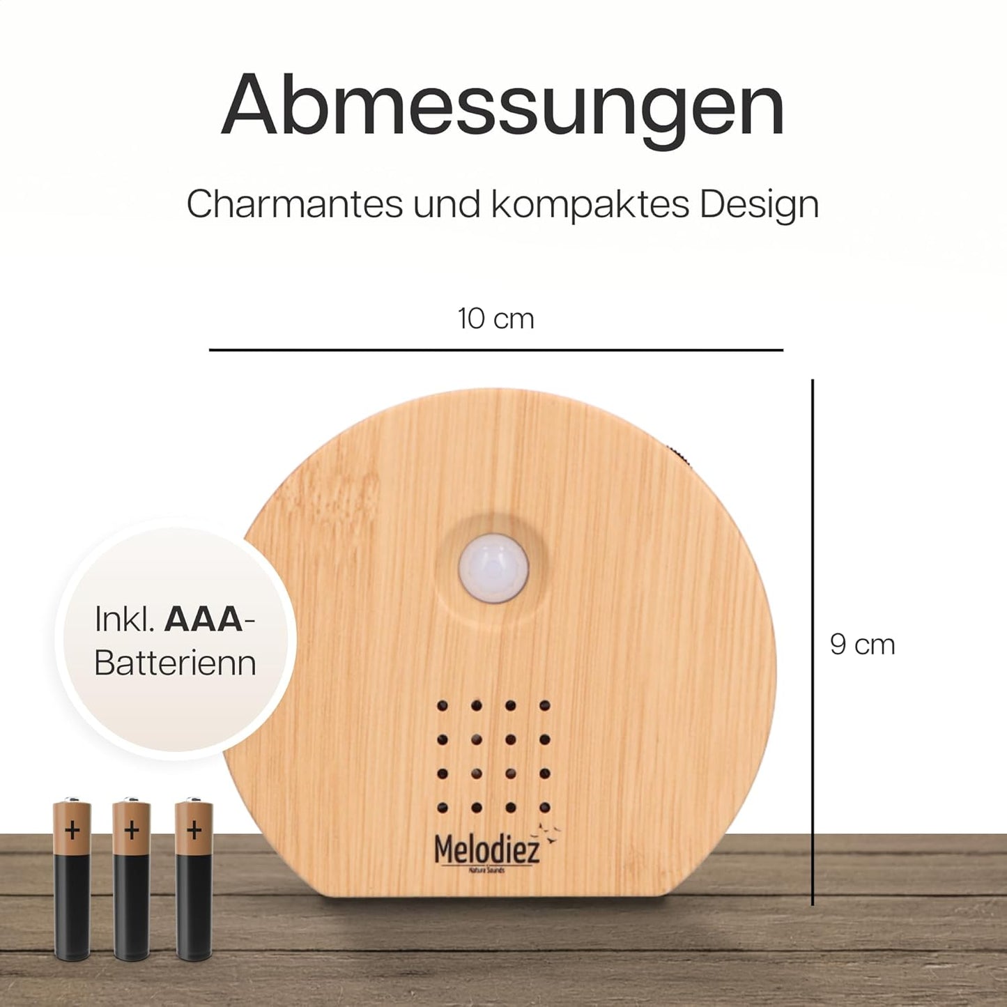 Box mit Naturgeräuschen, Holz