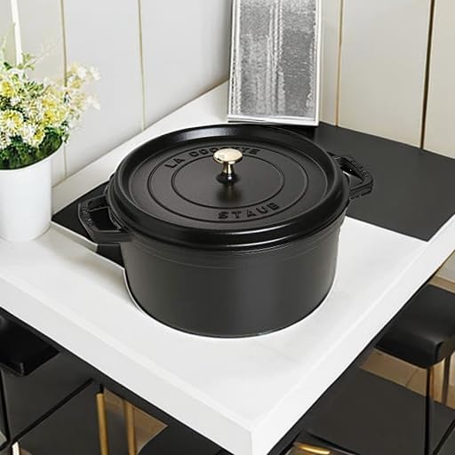 La Cocotte Bräter für alle Herdarten, 30 cm Schwarz