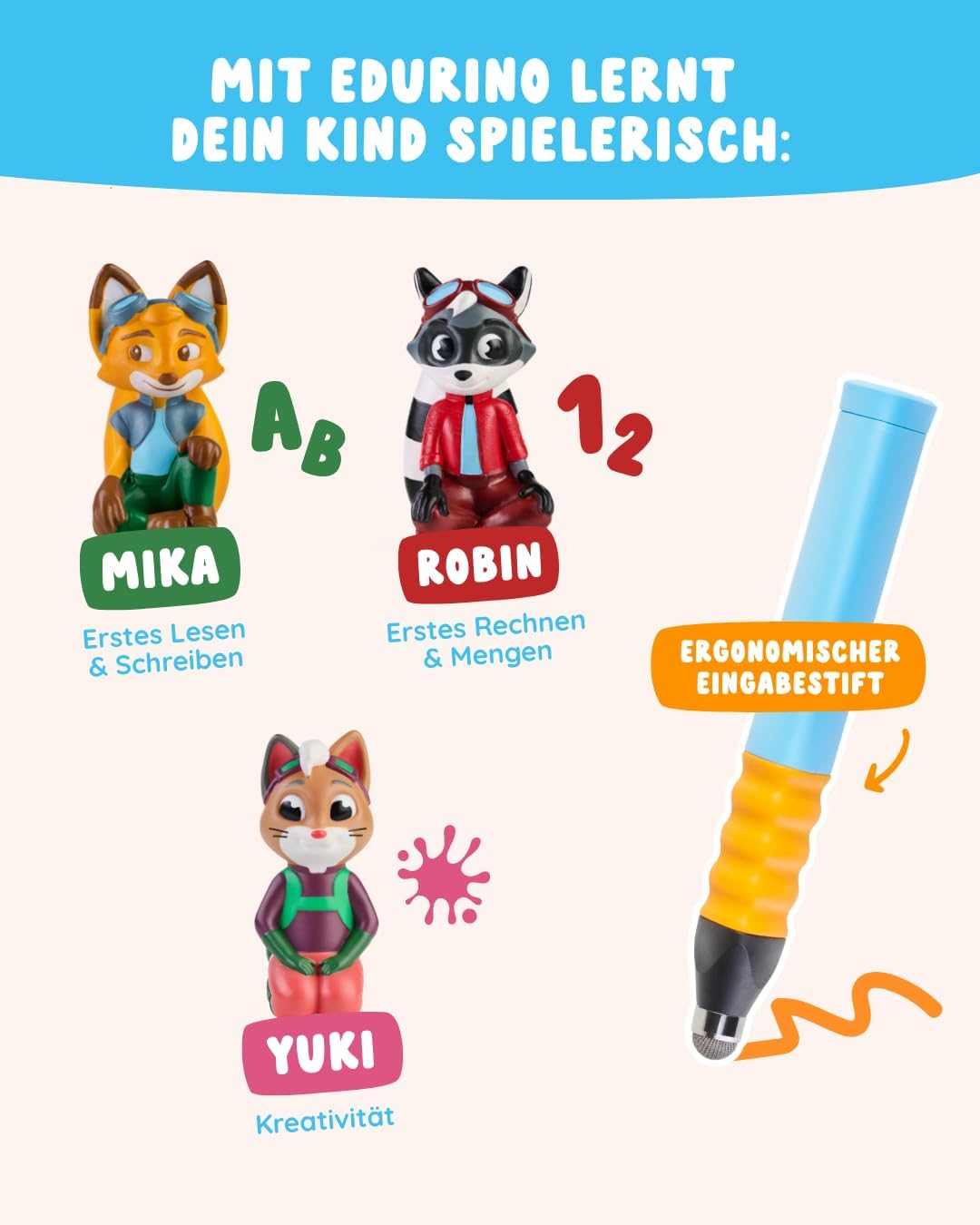 3-in-1 Starterset Lernspiele