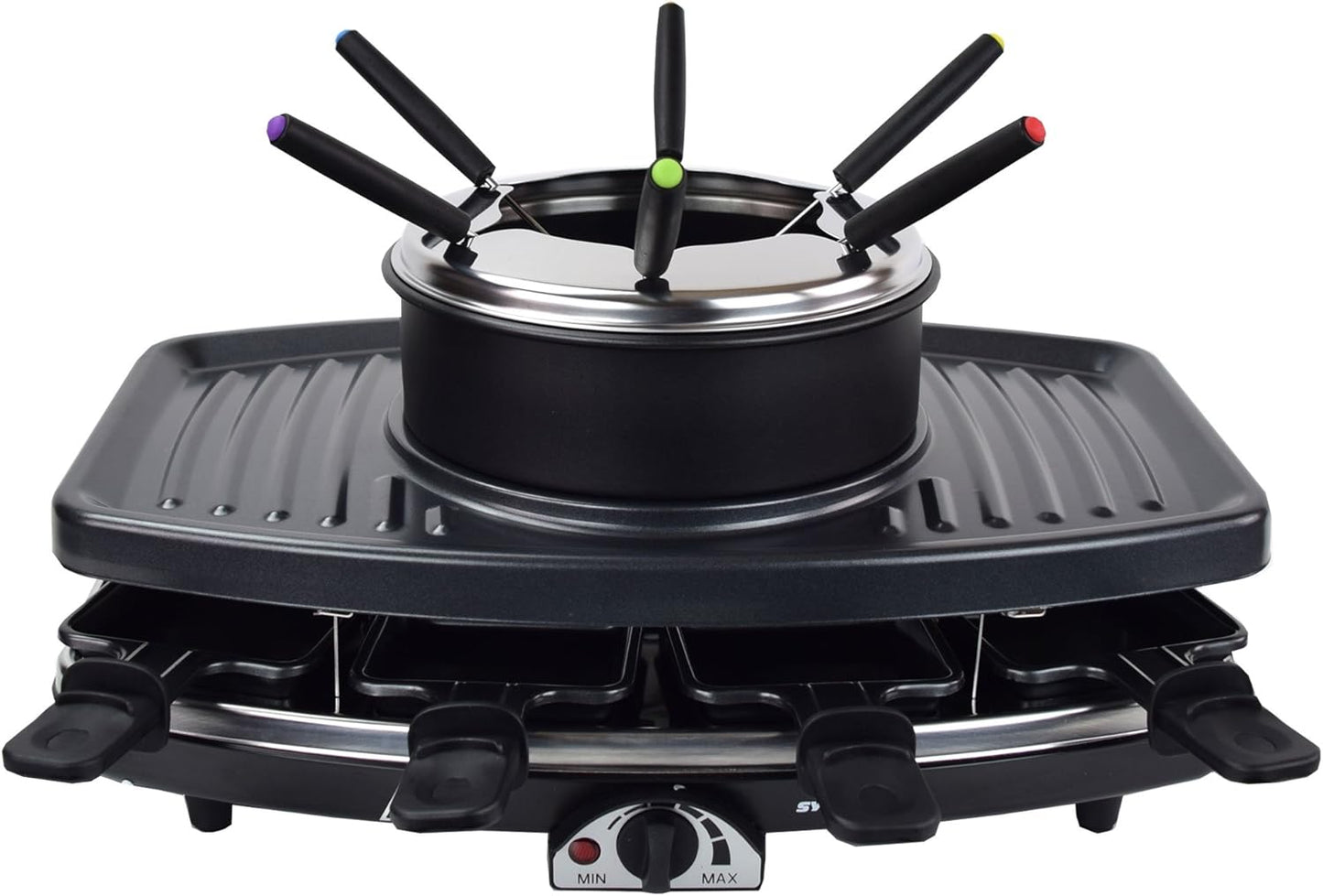 3 in 1 Raclette-Grill-Fondue