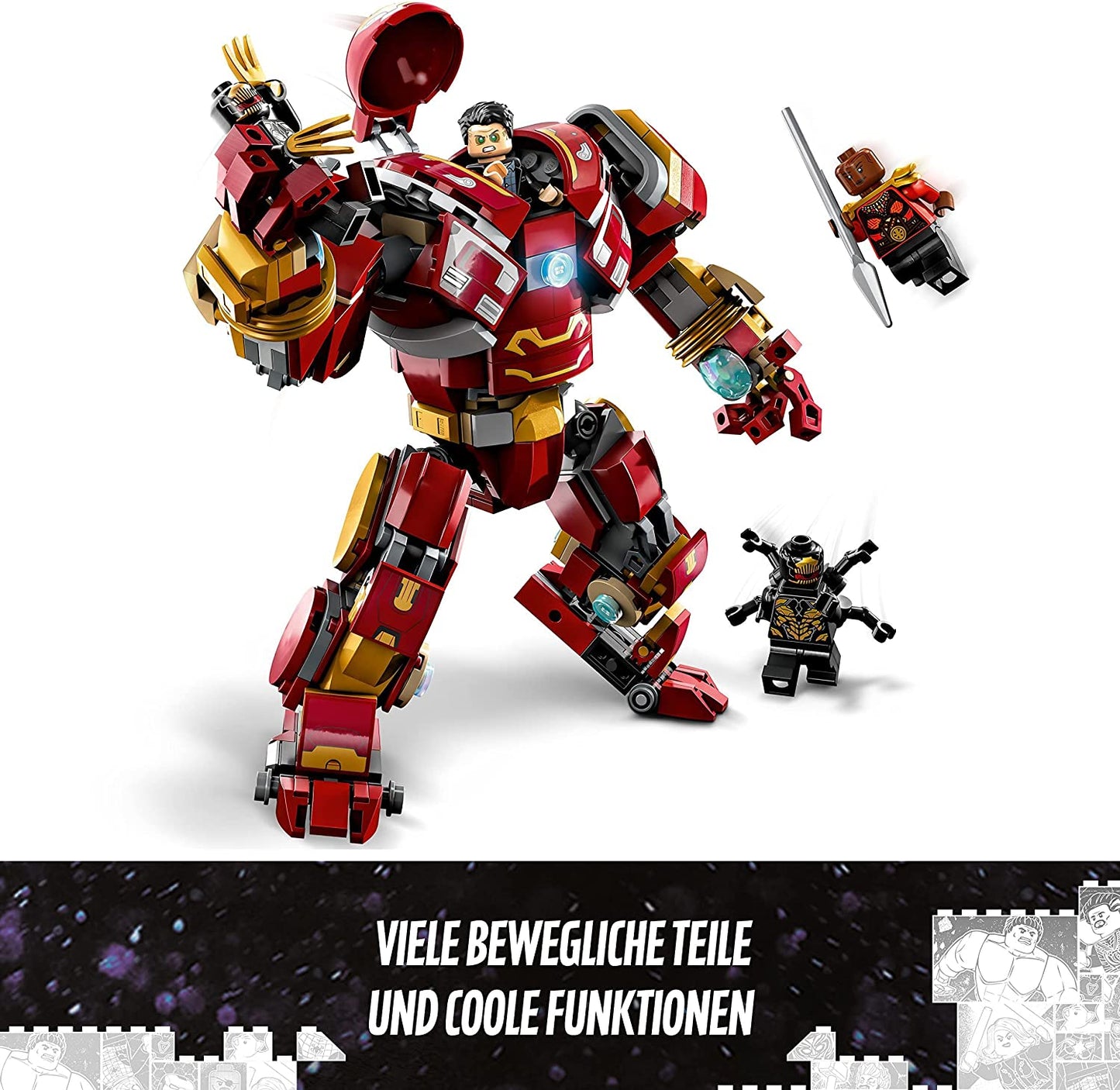 76247 Marvel Hulkbuster: Der Kampf von Wakanda, Konstruktionsspielzeug, Single