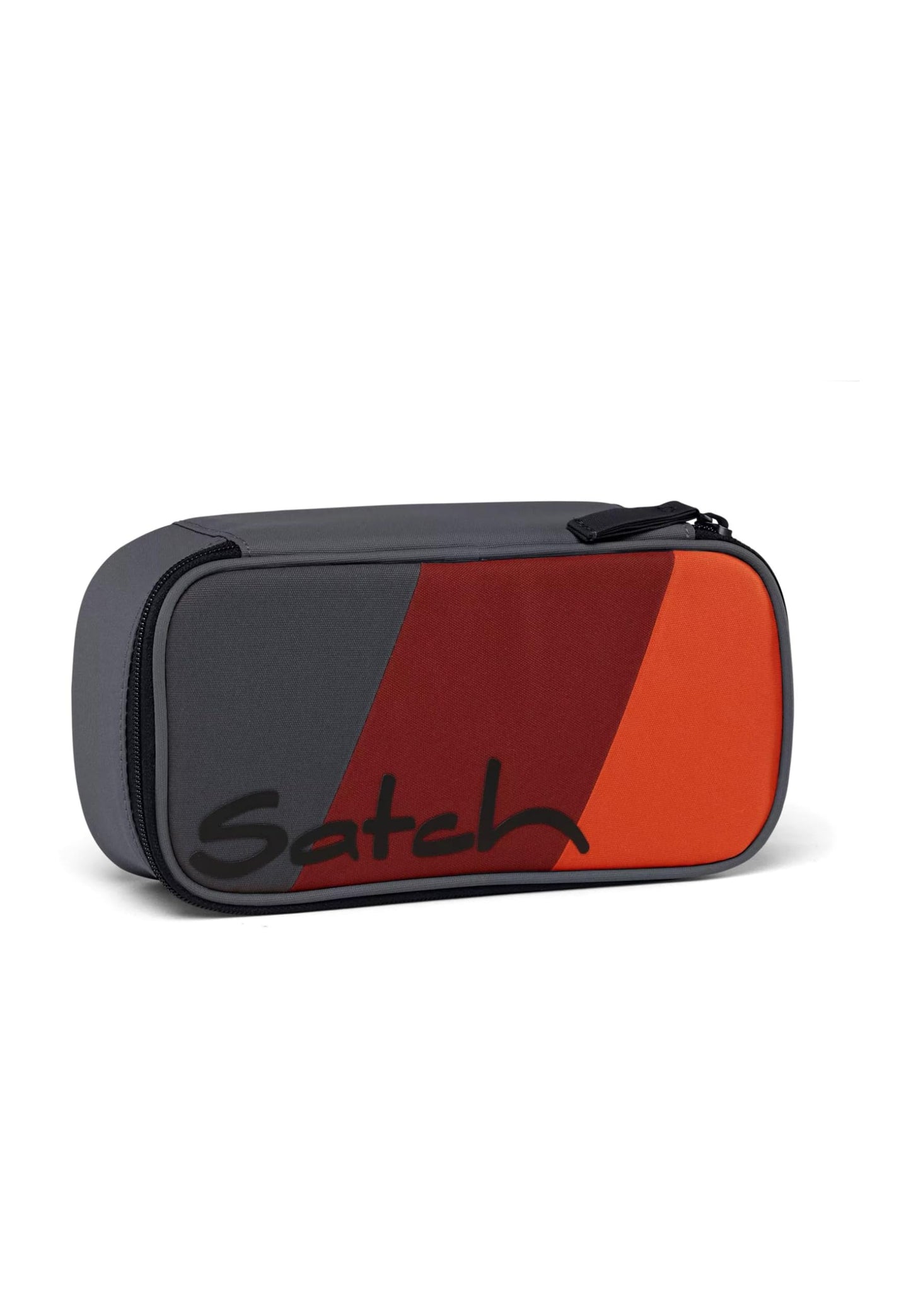 Schlamperbox mit Stiftehalter, Fire Up - Grau